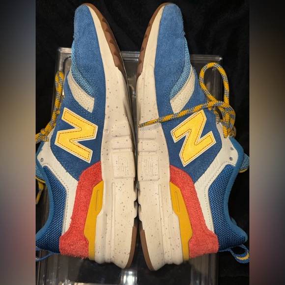 New Balance Shoes Mens 7.5 Blue 997H Outdoor Pack Cordura Varsity - Picture 8 of 15